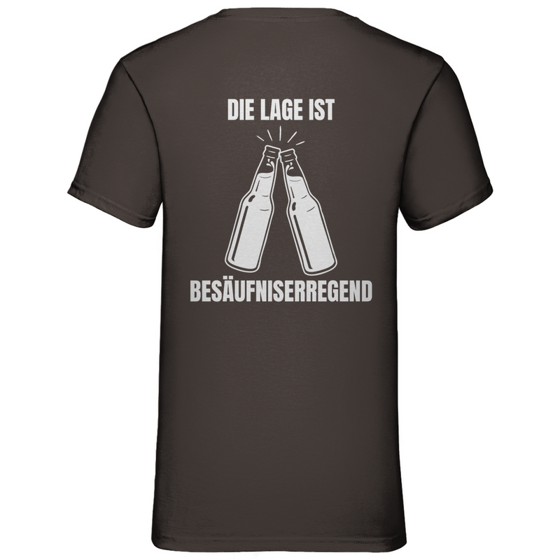 Basic V-Neck Shirt Die Lage ist.....