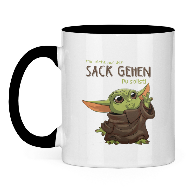 Mir nicht auf den Sack gehen du sollst Premium Tasse