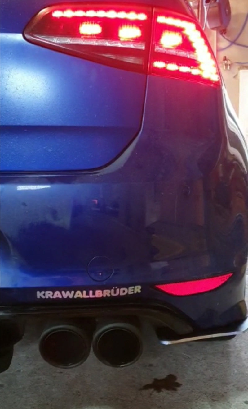 2x KRAWALLBRÜDER Sticker