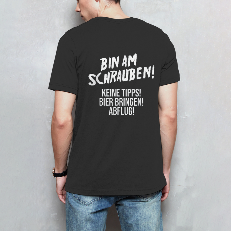 Schrauber T-Shirt Bin Am Schrauben